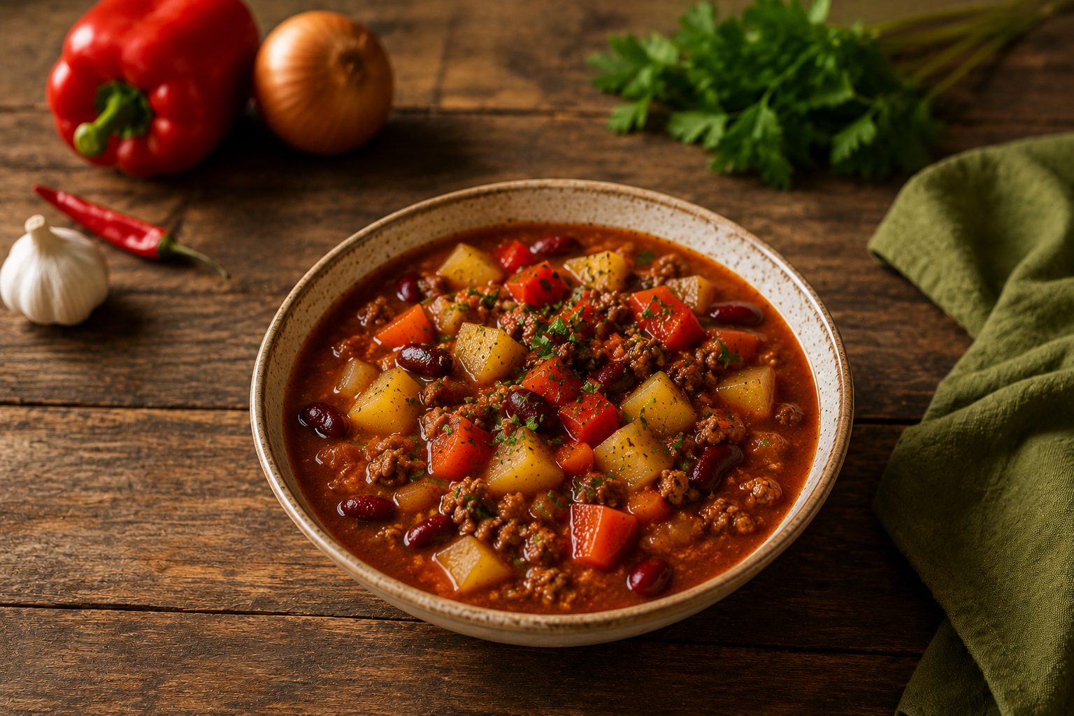 Chilli polévka